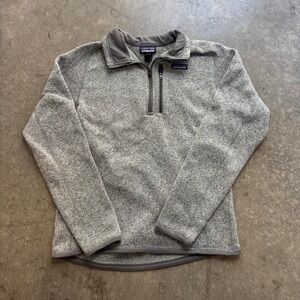 Patagonia Better Sweater Quarter Zip Fleece Pullover Medium